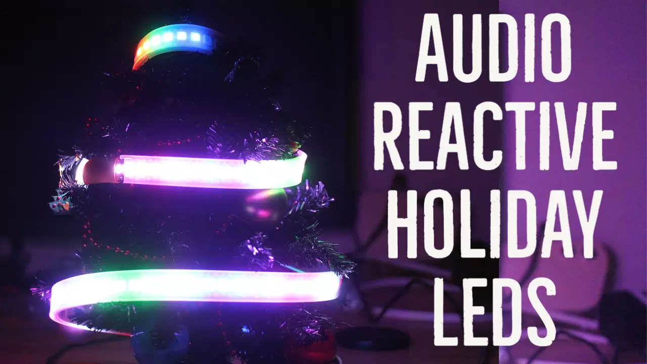 Audio Reactive Holiday LEDs
